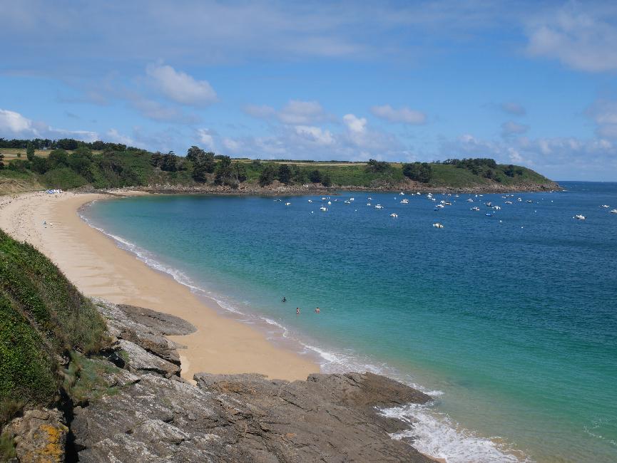 Anse de la Touesse, pointe de Meinga