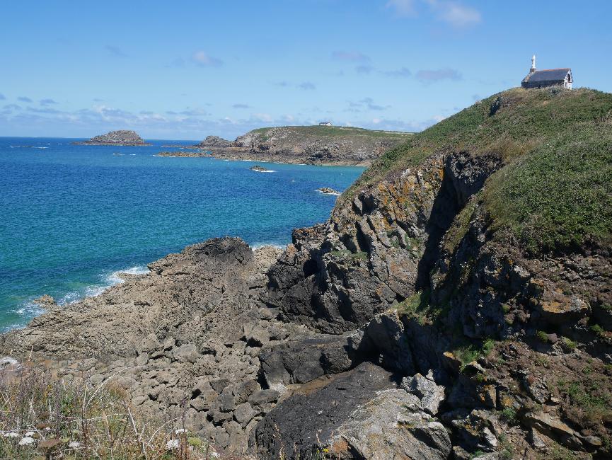 Pointe de Rotheneuf ; chapelle Notre-Dame-des-Flots