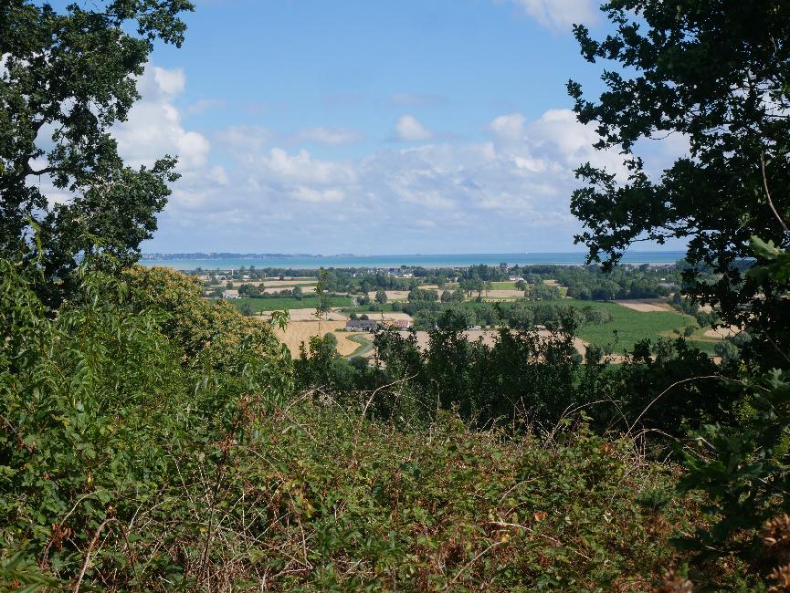 Mont Dol, vue vers Cancale