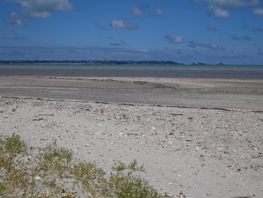 Entre Hirel et Vildé la Marine ; vue vers Cancale