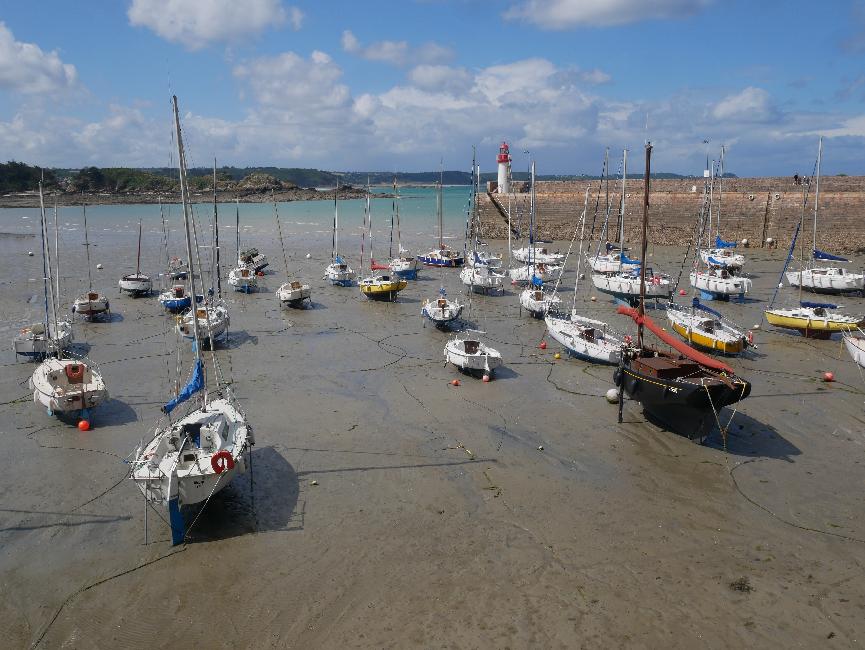 Erquy ; le port et la pointe de la Houssaye