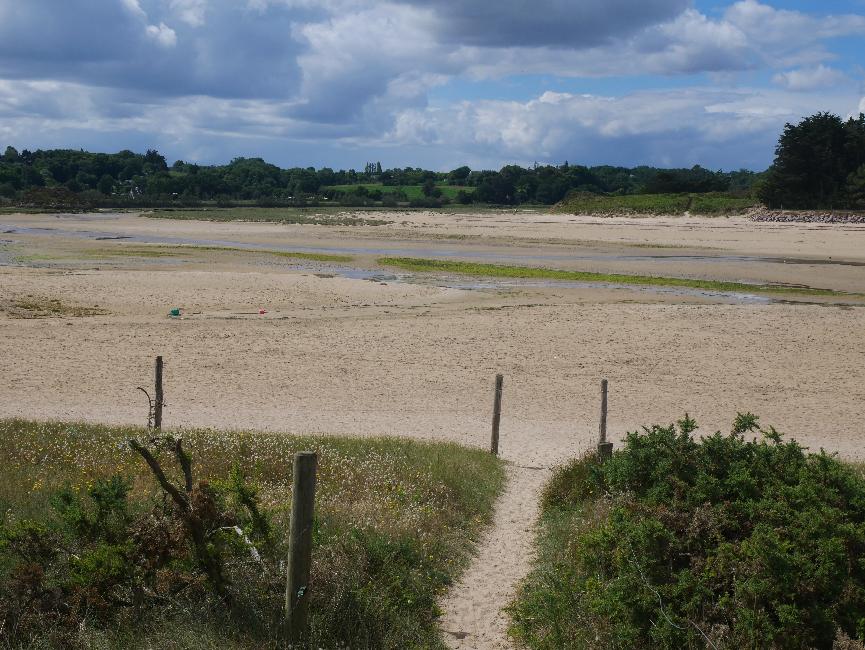 Sables d'Or les Pins ; embouchure de l'Islet