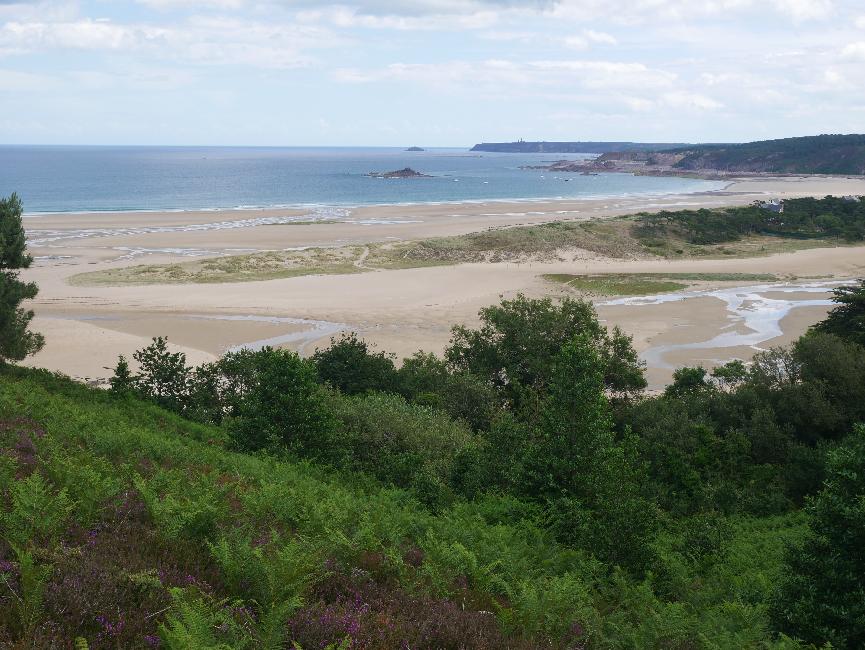 Sables d'Or les Pins ; embouchure de l'Islet