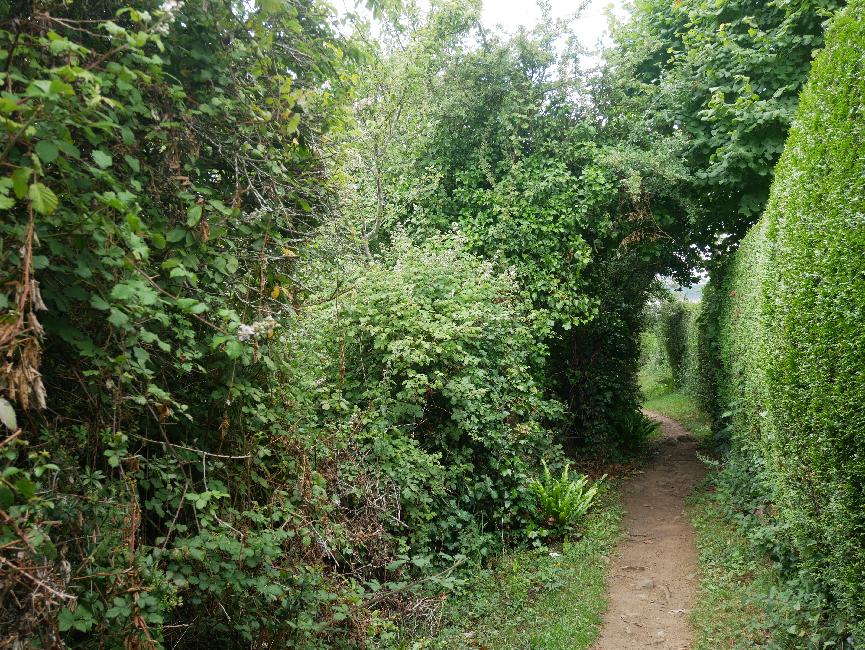 La Ville Tourin ; la propriété est privée ; la simple vue sur la mer aussi....