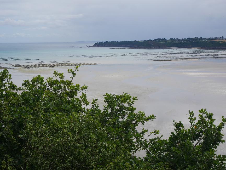 Pointe de la Saudraie ; vue vers Saint-Cast le Guildo