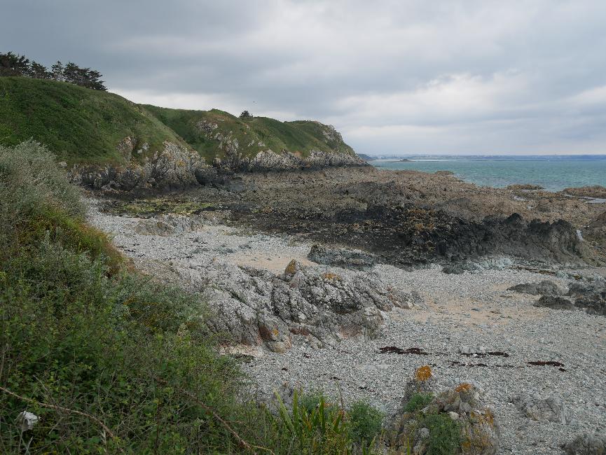 Anse entre Dahoeut et port Morvan