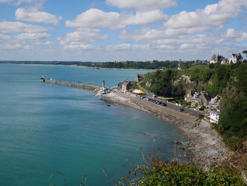 Pointe du Hock ; vue vers Cancale