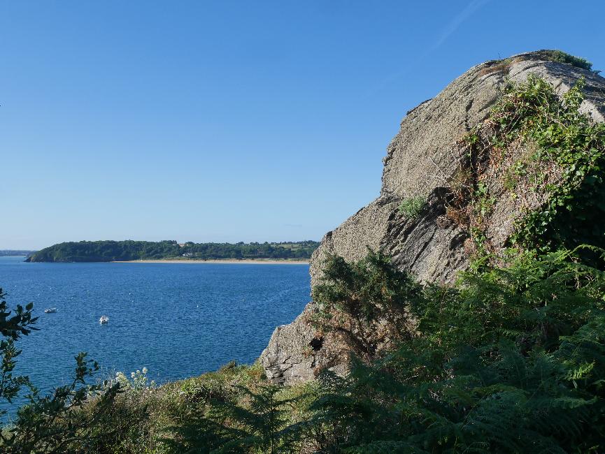 Pointe de la Garde ; vue vers Saint-Jacut