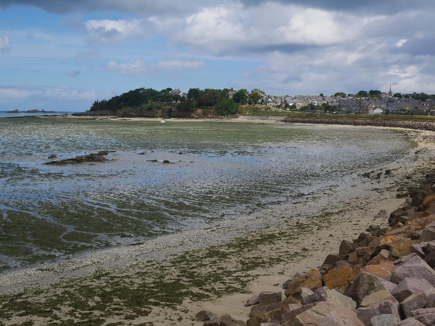 Saint-Jacut : plage de la Banche, pointe du Béchet