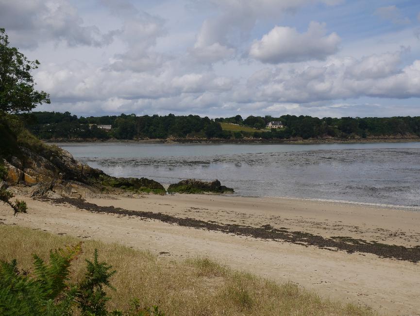 Saint-Jacut : plage du Ruet, baie de l'Arguenon