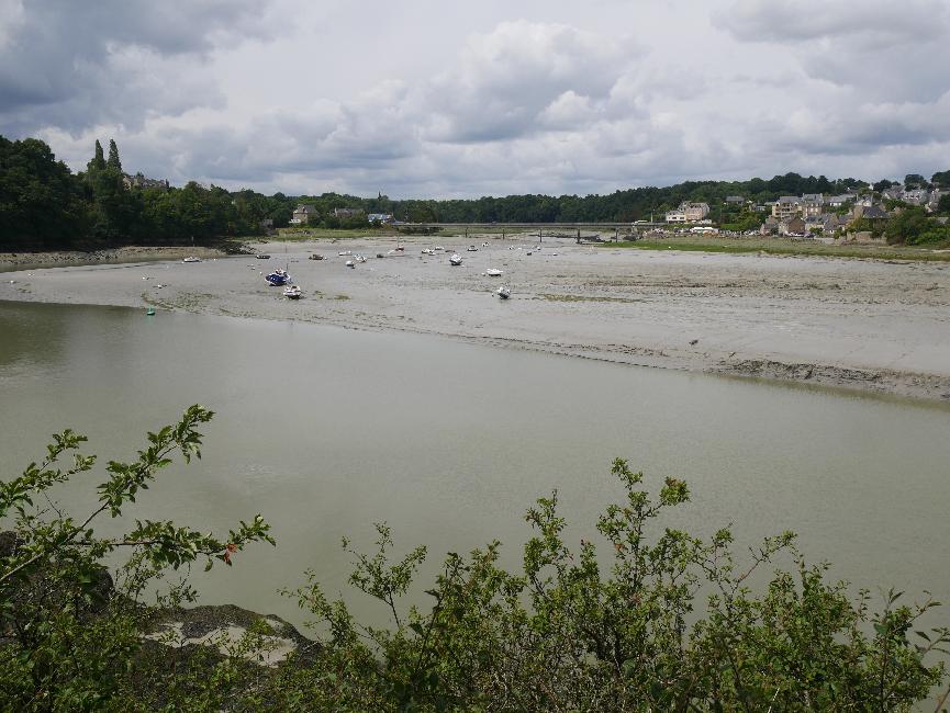 Pointe de la Pépinais ; vue vers le Guildo