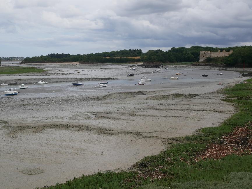 Le Guildo; vue sur l'estuaire de l'Arguenon