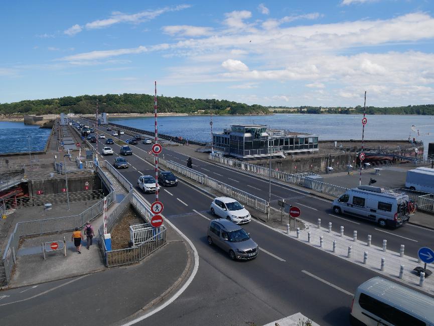 De Saint-Malo à Dinard ; Saint-Malo ; barrage de la Rance