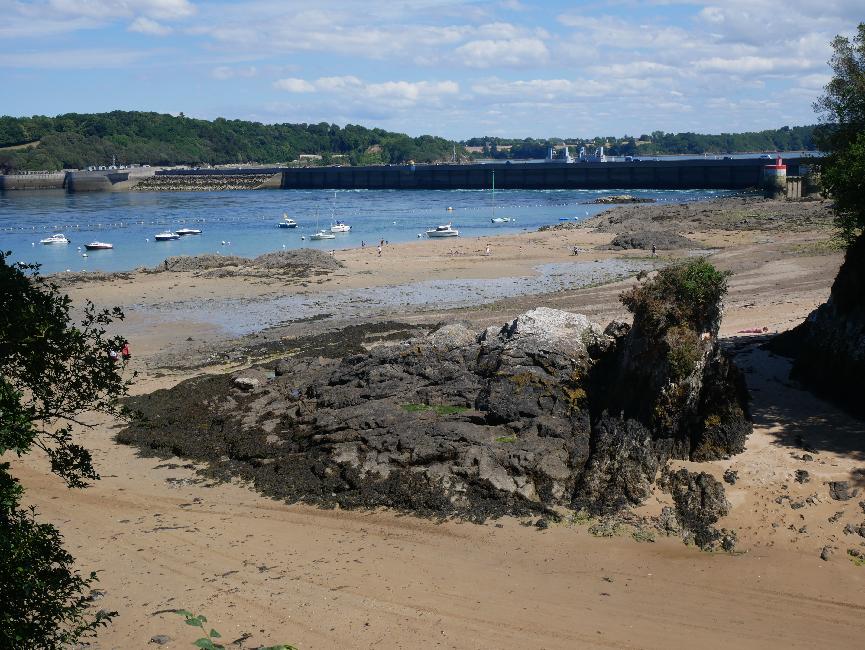 Dinard (la Pagnais) ; barrage de la Rance