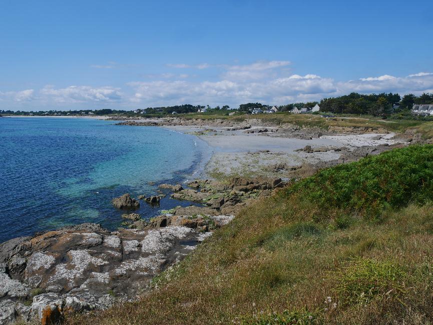 Entre la cale de Raguenez et la plage de Dourveil