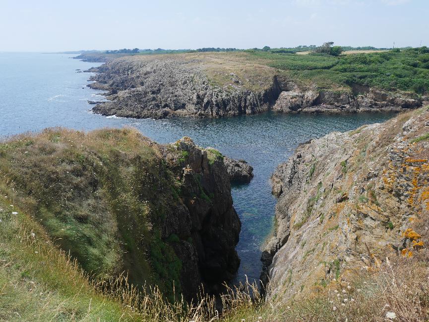 Porz Teg, terminus de l'étape