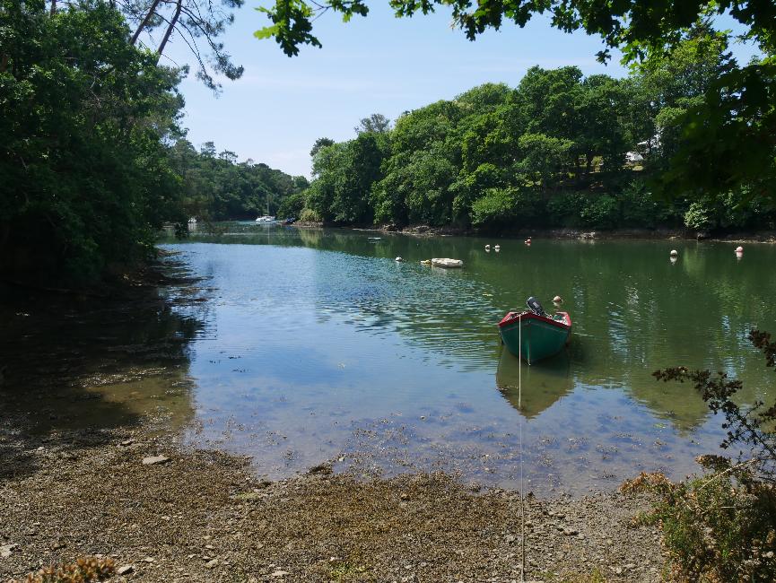 Fond de la rivière de Brigneau