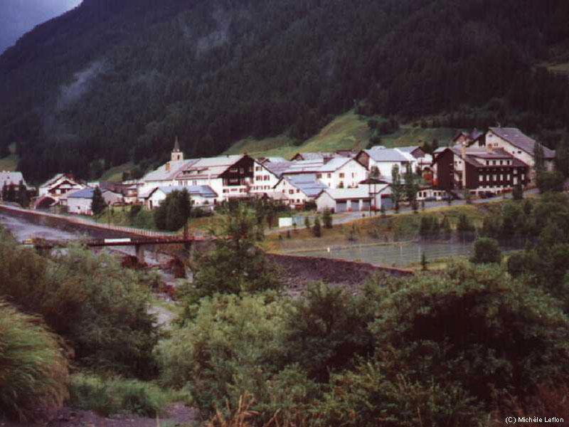 Départ de Ristolas, sous les gouttes de pluie