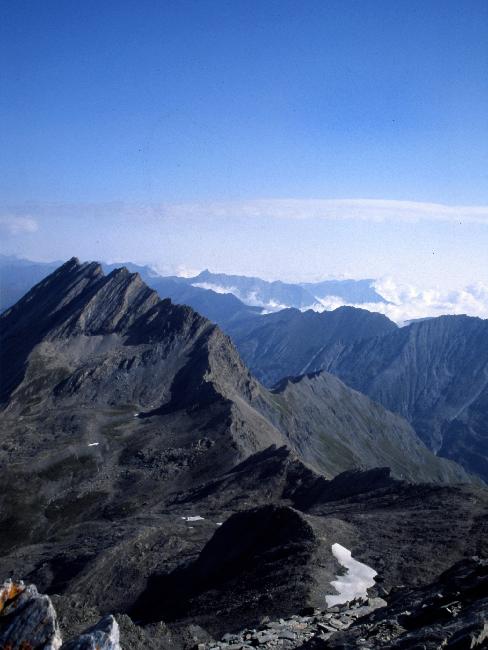 Ligne de crêtes, depuis le Pain de Sucre