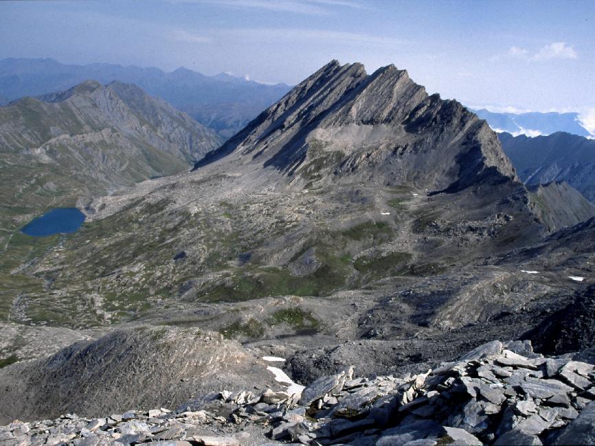 Le lac Foréant, depuis le pain de sucre