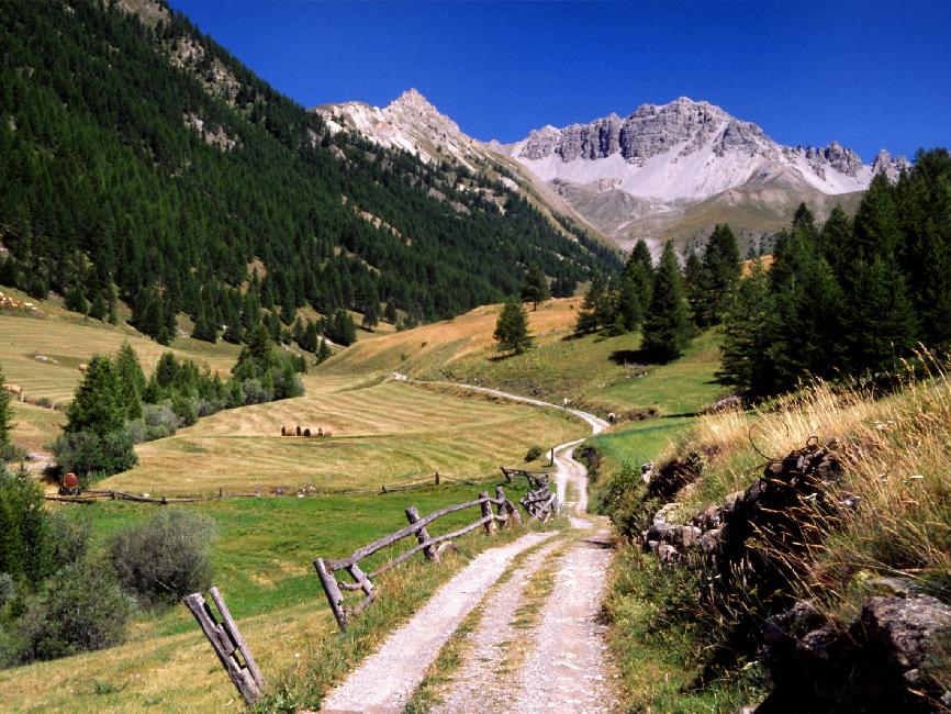 Montée vers le lac de Souliers