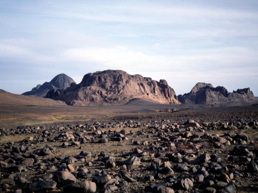 Au pied de l'Assekrem 