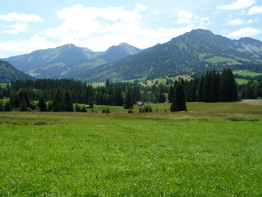 Entre Oberjoch et Unterjoch
