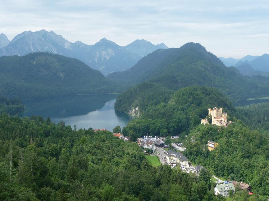 Hohenschwangau et Alpsee