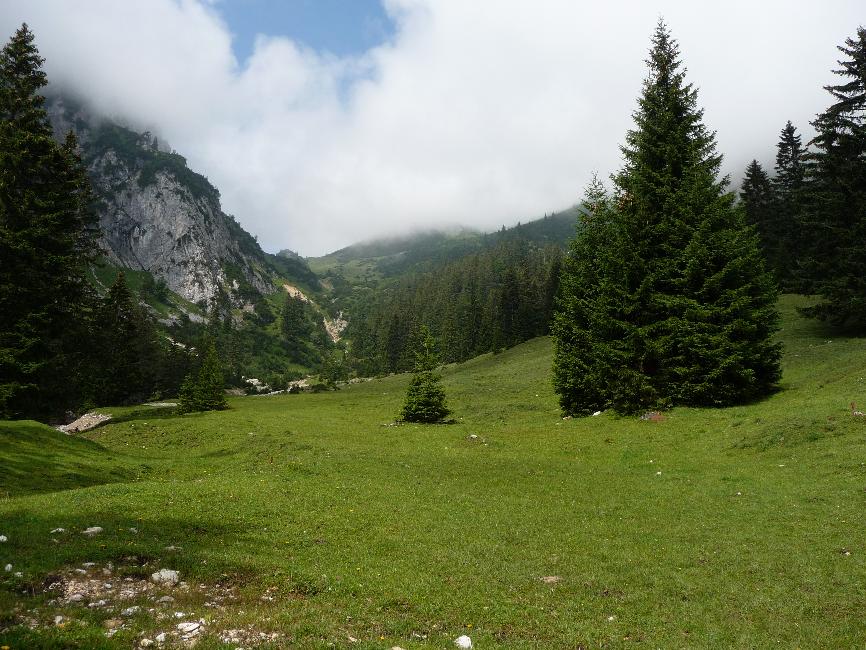 Vue vers le Vilser Jöchle