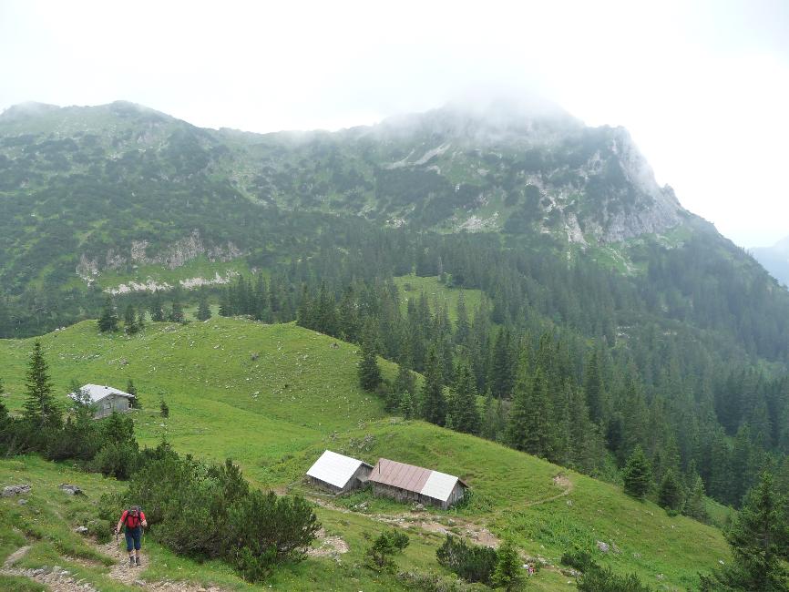Redescente du Vilser Jöchle ; Sebenalpe