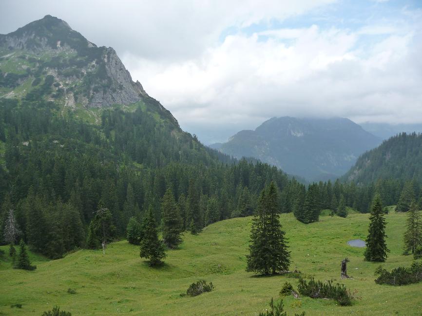 Redescente du Vilser Jöchle ; Sebenalpe
