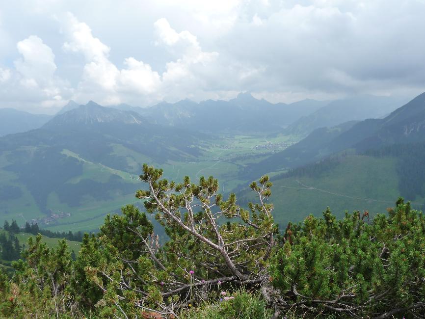 Montée vers Obere Stuibenalpe
