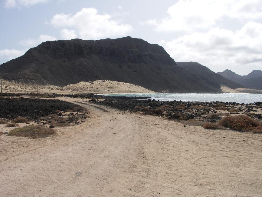 Départ de la balade, vers Calhau