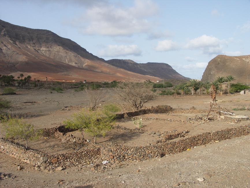 Oasis dans la ribeira de Calhau