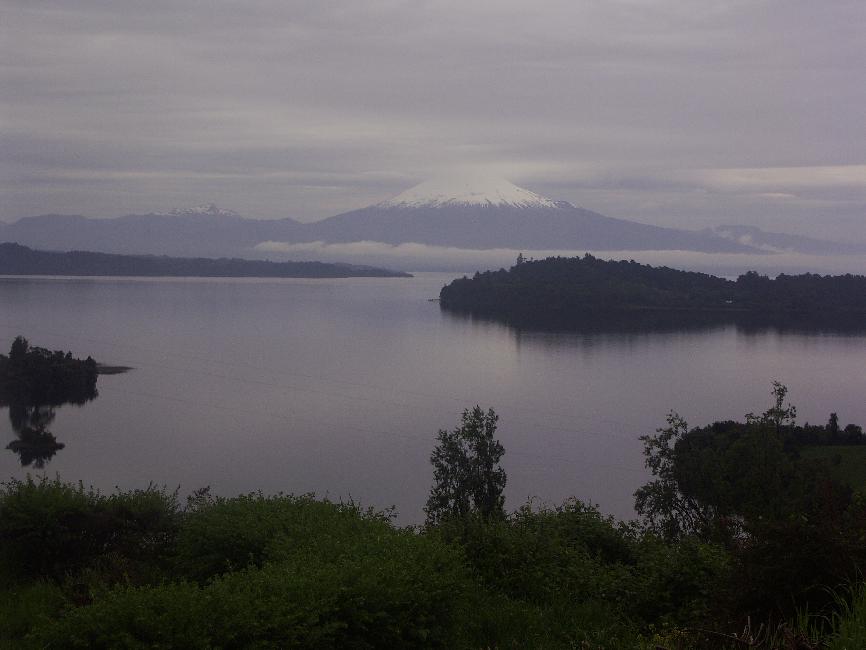 Dernier regard vers le volcan Osorno