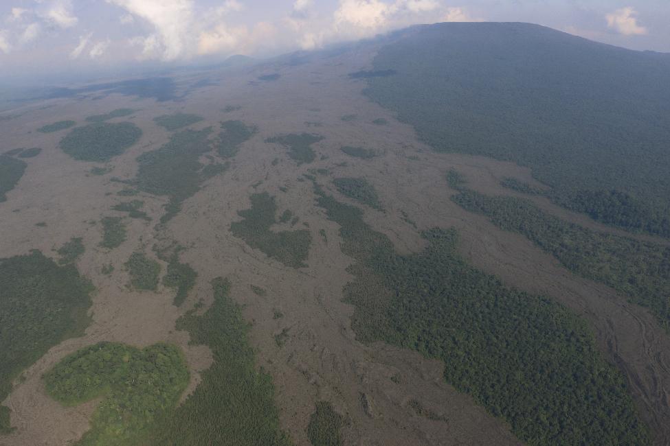 Coulées du Nyamulagira