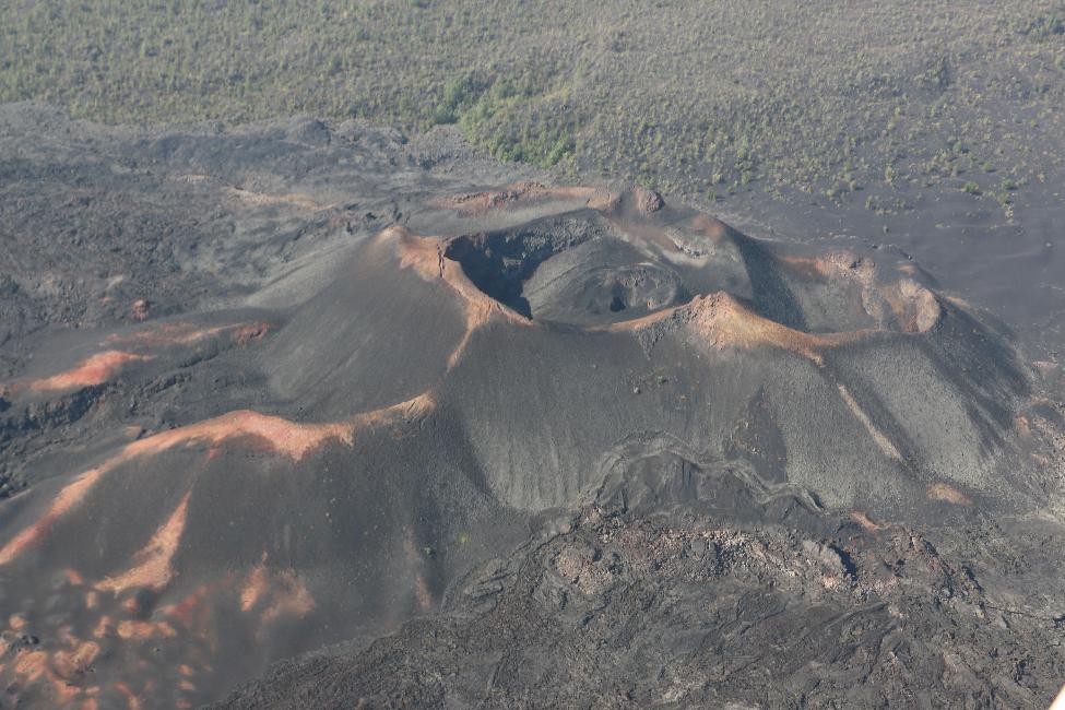 Cône adventif du Nyamulagira