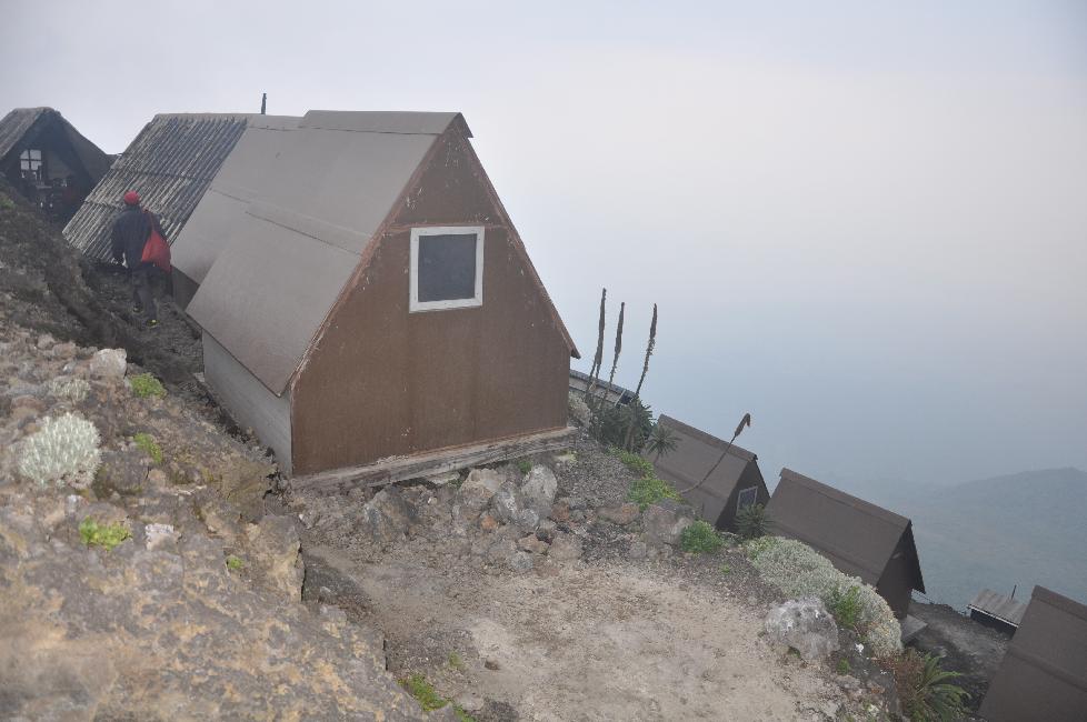 Cabanes tout confort au sommet