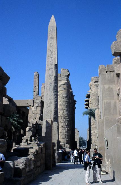 Obélisque d'Hatshepsout (29.2m, le plus haut d'Egypte)