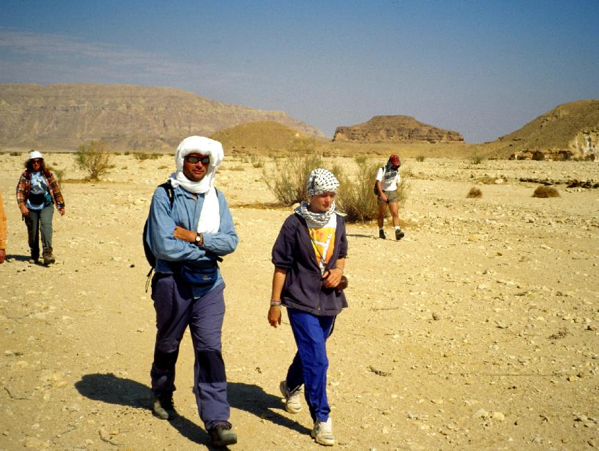 Le matin, nous marchons d'un bon pas