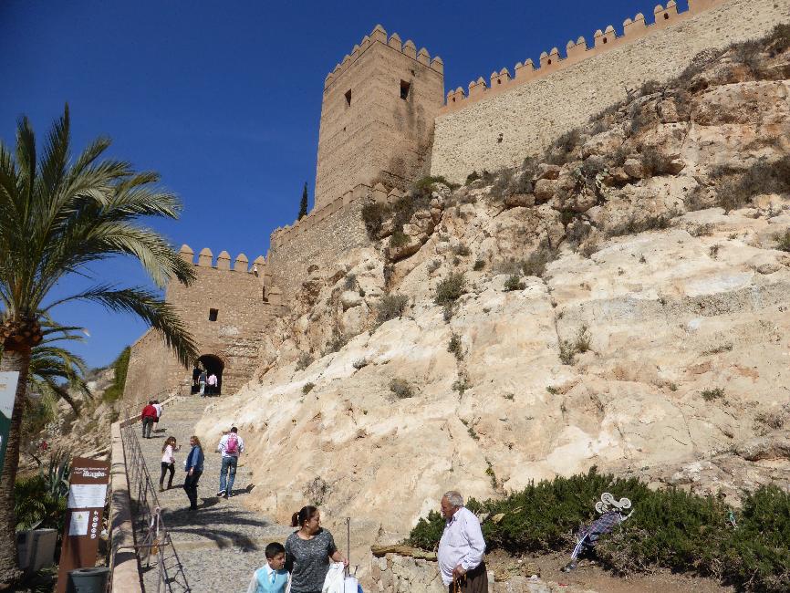 Almeria ; l'Acazaba