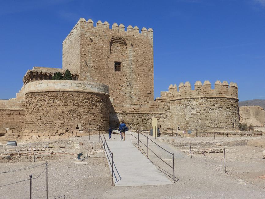 Almeria ; l'Acazaba ; forteresse chrétienne
