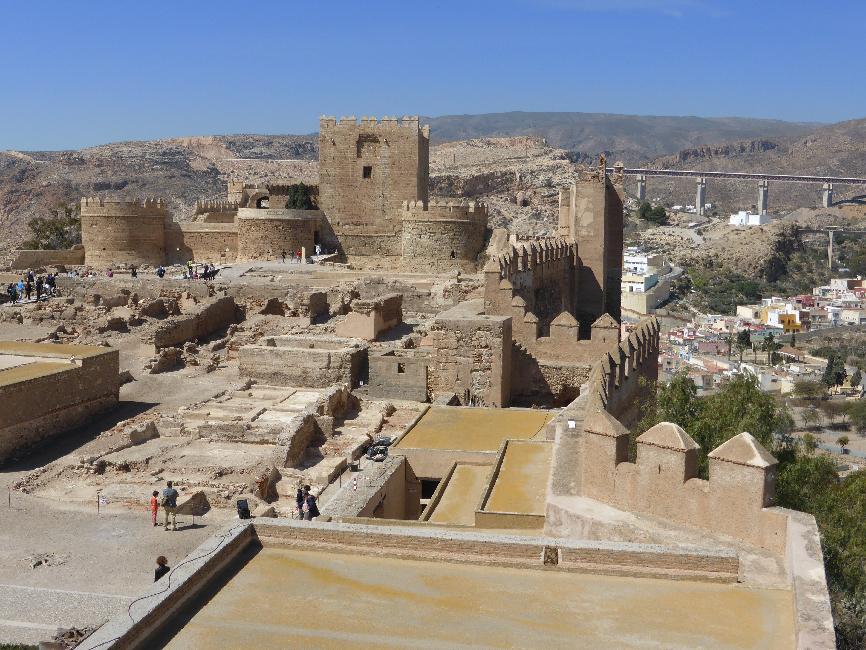 Almeria ; l'Acazaba