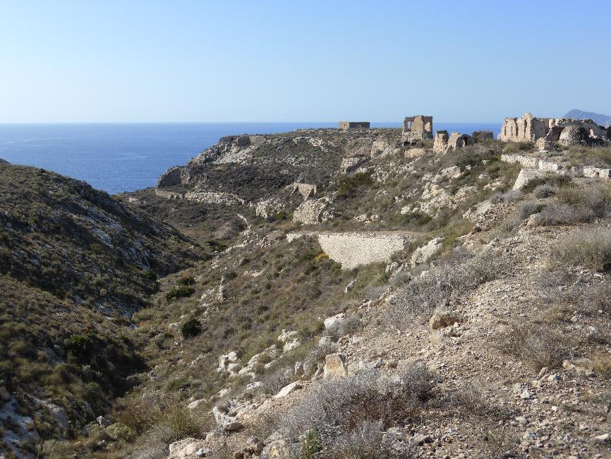 Agua Amarga ; ancien terminal minéralier
