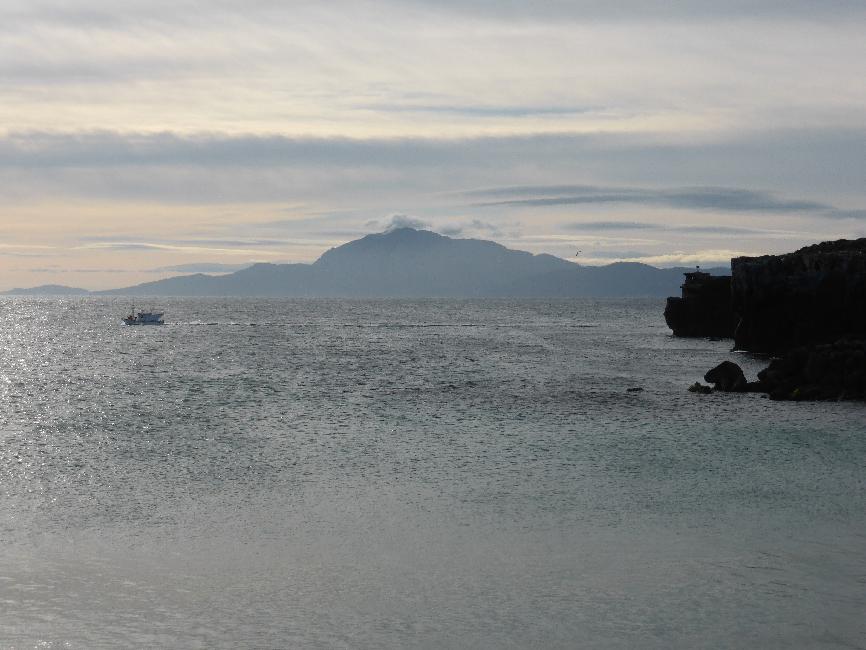 Tarifa ; l'Afrique (Djebel Moussa)