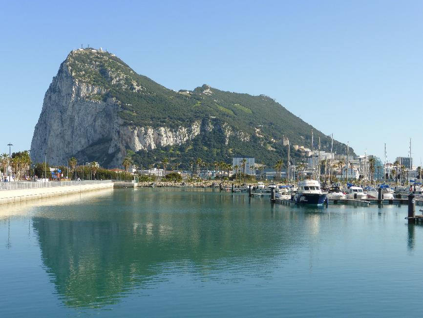 Gibraltar depuis Linea de Concepcion