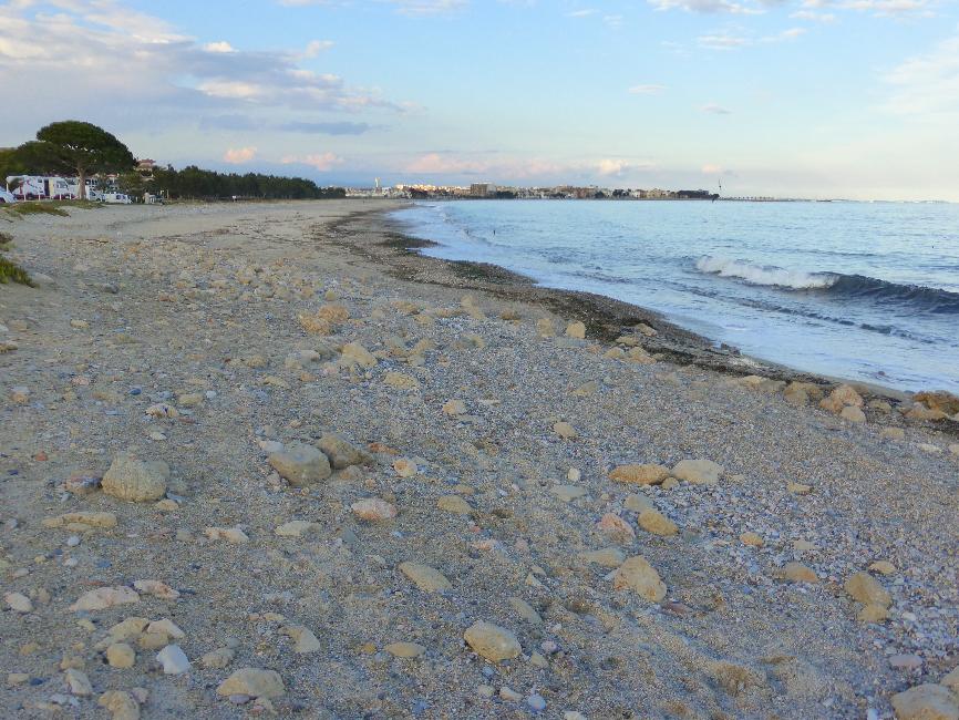 Hospitalet del Infante depuis la Cala d'Oques