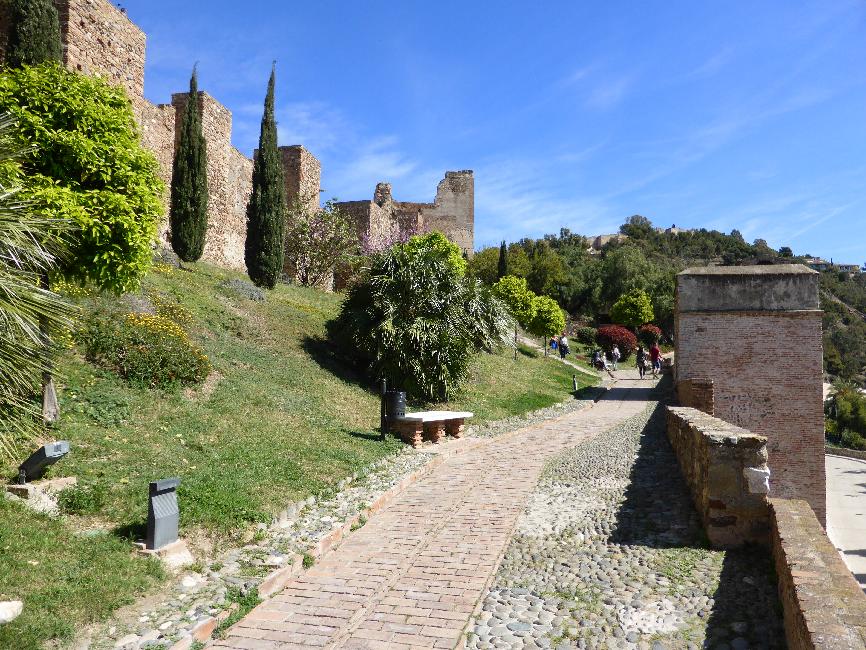 Malaga ; l'Alcazaba