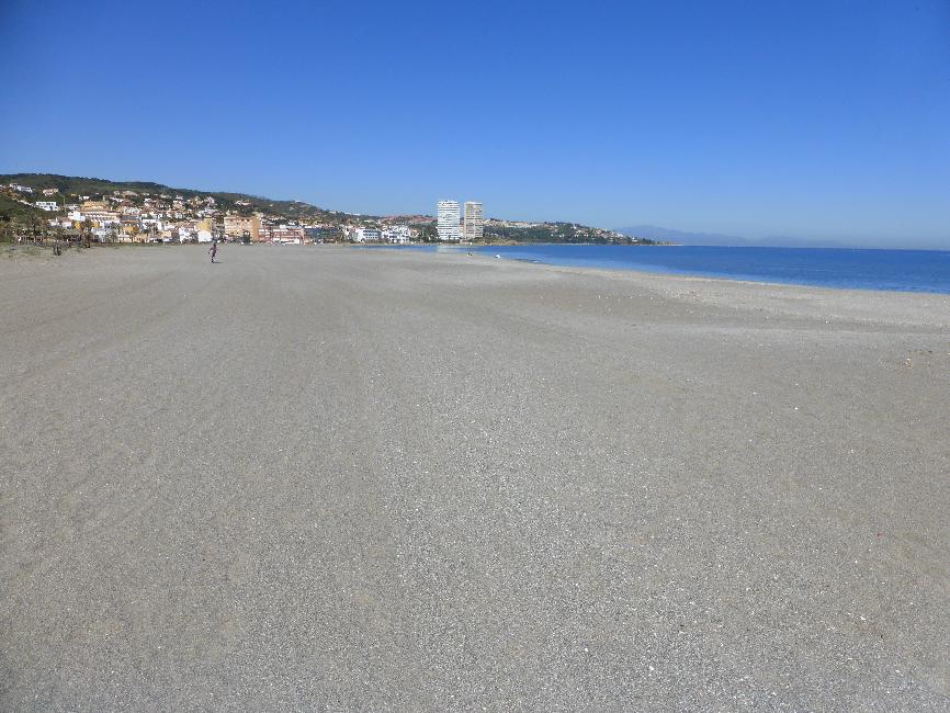Torreguadiaro ; la plage
