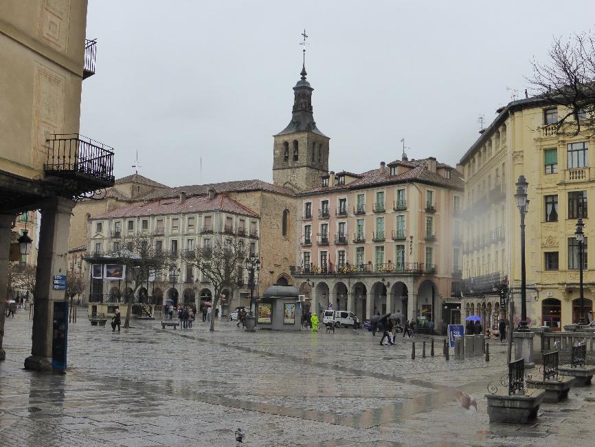 La plaza mayor
